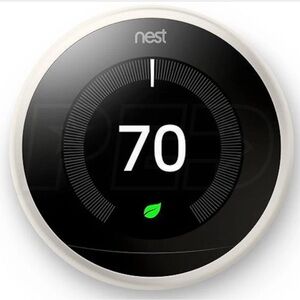 GOOGLE NEST Learning Thermostat (3rd Gen) White Model A0013 (in sealed box)